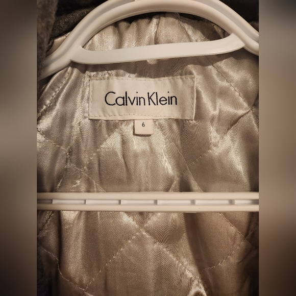 CALVIN KLIEN, grey whool jacket size 6 - Picture 4 of 7